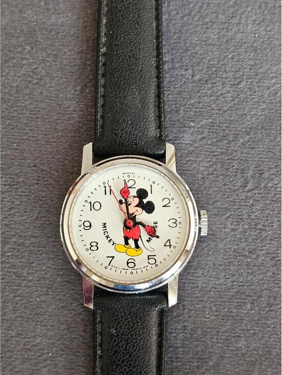 Disney Accessories - Vintage Bradley Mickey Mouse Watch (needs battery)